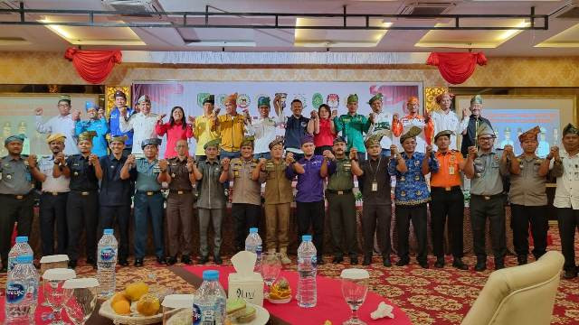 Plt Bupati Asmar Hadiri Deklarasi Damai Pemilu 2024