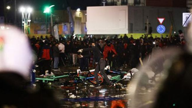 Suporter Rusuh di Brussels Usai Belgia Kalah di Laga Piala Dunia