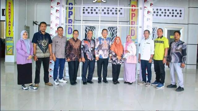 DPRD Dumai Sharing Informasi ke DPRD Rohil Terkait Pembangunan Infrastruktur