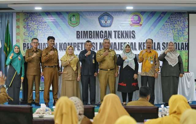 Pemkab Meranti Gelar Bimtek Penguatan Manajerial Kepala Sekolah