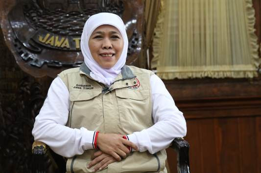 Gubernur Jatim Khofifah \
