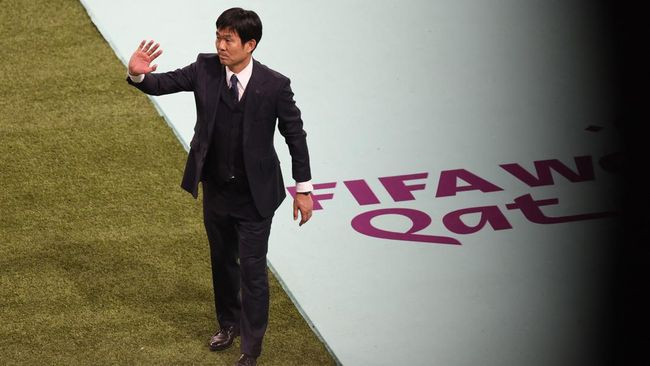 Pesan Menyentuh Pelatih Jepang usai Tersingkir di Piala Dunia 2022