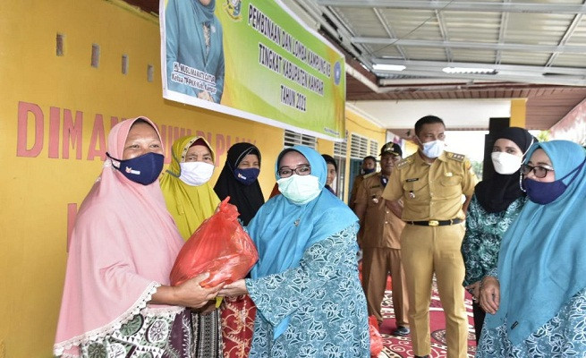 Masuk Penilaian Kampung KB, Hj Muslimawati: Desa Gading Permai Sudah Mapan