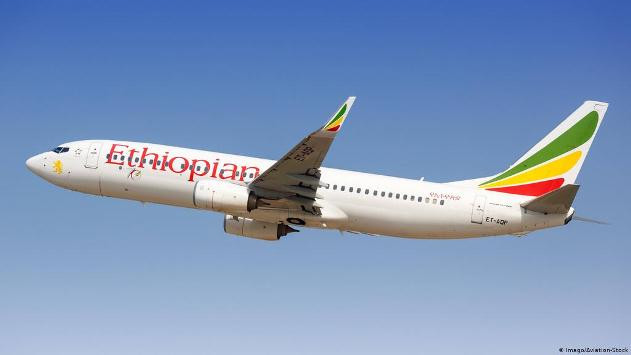 Pesawat Ethiopian Airlines Salah Mendarat
