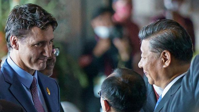 PM Kanada Trudeau Buka Suara usai Terekam Diomeli Xi Jinping di Bali