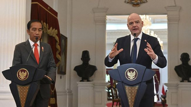 Presiden FIFA Dukung Permintaan Jokowi Soal Piala Dunia U-20
