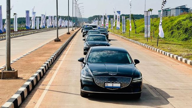 Mobil Listrik Genesis G80 Spesial Buat KTT G20, Tidak Antipeluru