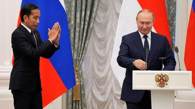 Sinyal Kuat Putin ke Jokowi Bakal Absen di KTT G20 di Bali