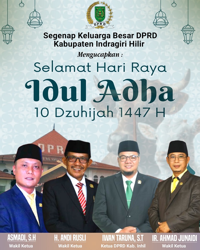 IKLAN DPRD INHIL IDUL ADHA