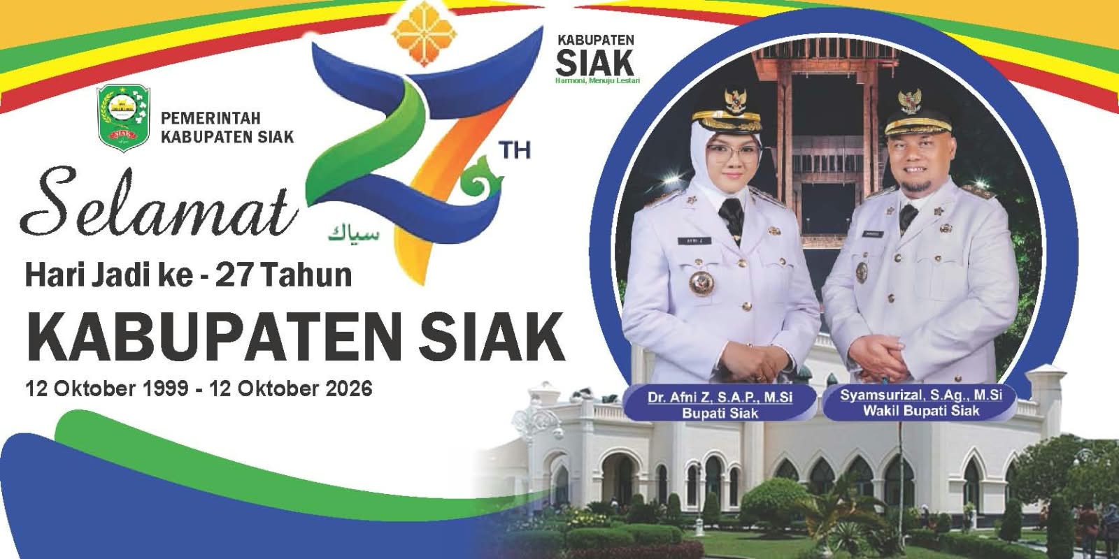 Hari Jadi 27 Kabupaten SIak